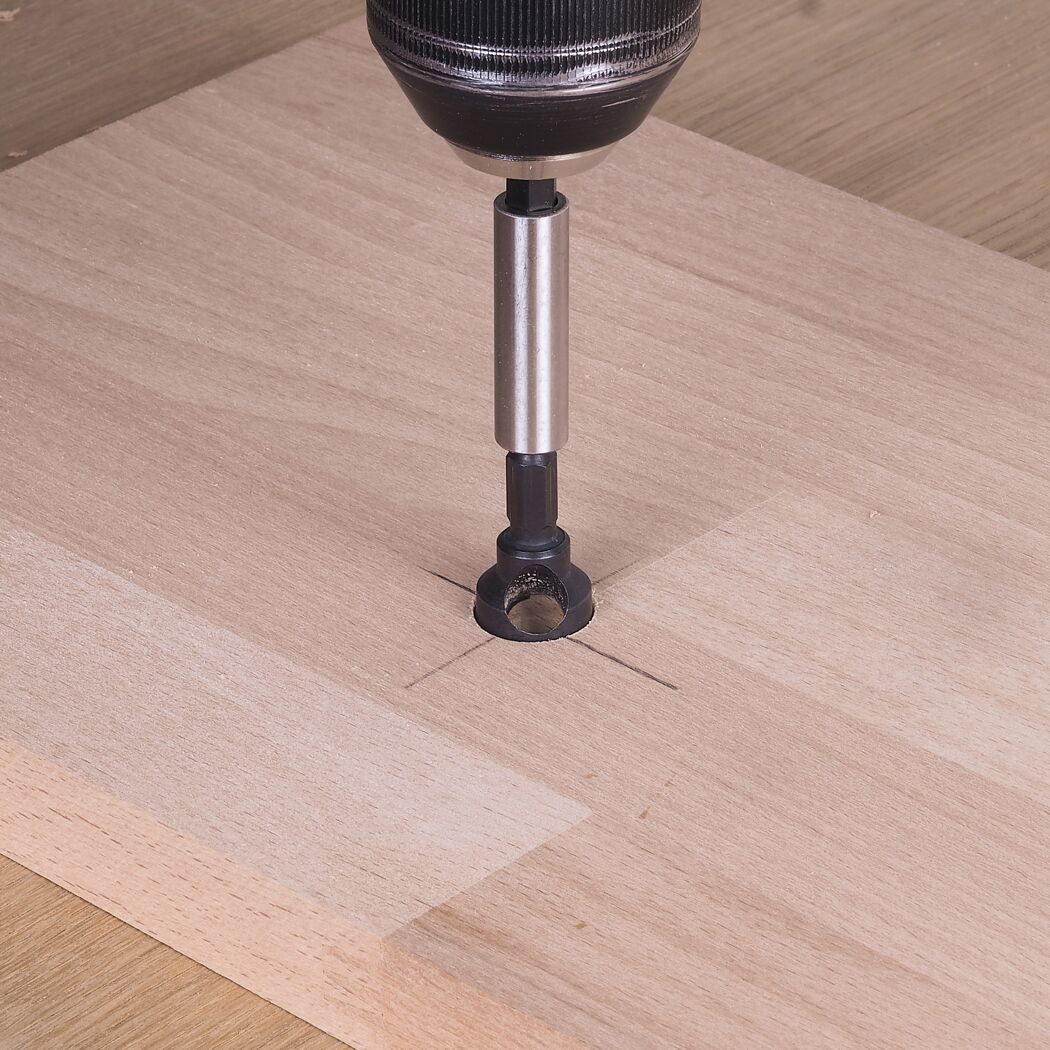 Querlochsenker-Set 3-teilig Ø 8, 12, 16 mm