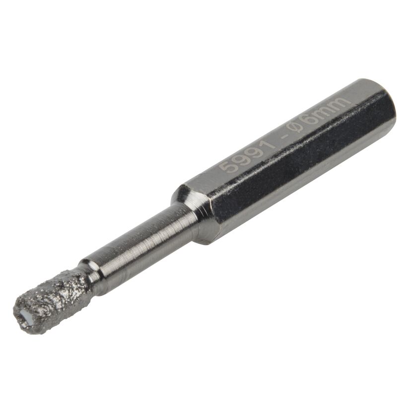 Diamant-Trockenbohrer, 6-kt Ø6mm