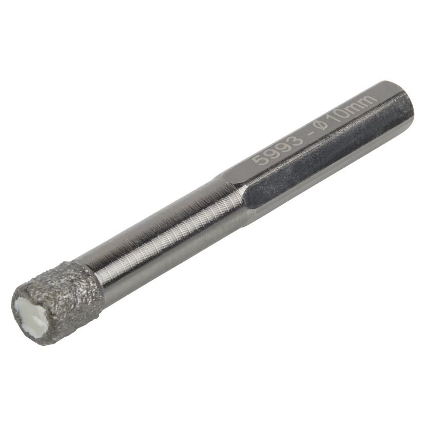 Diamant-Trockenbohrer, 6-kt Ø10mm