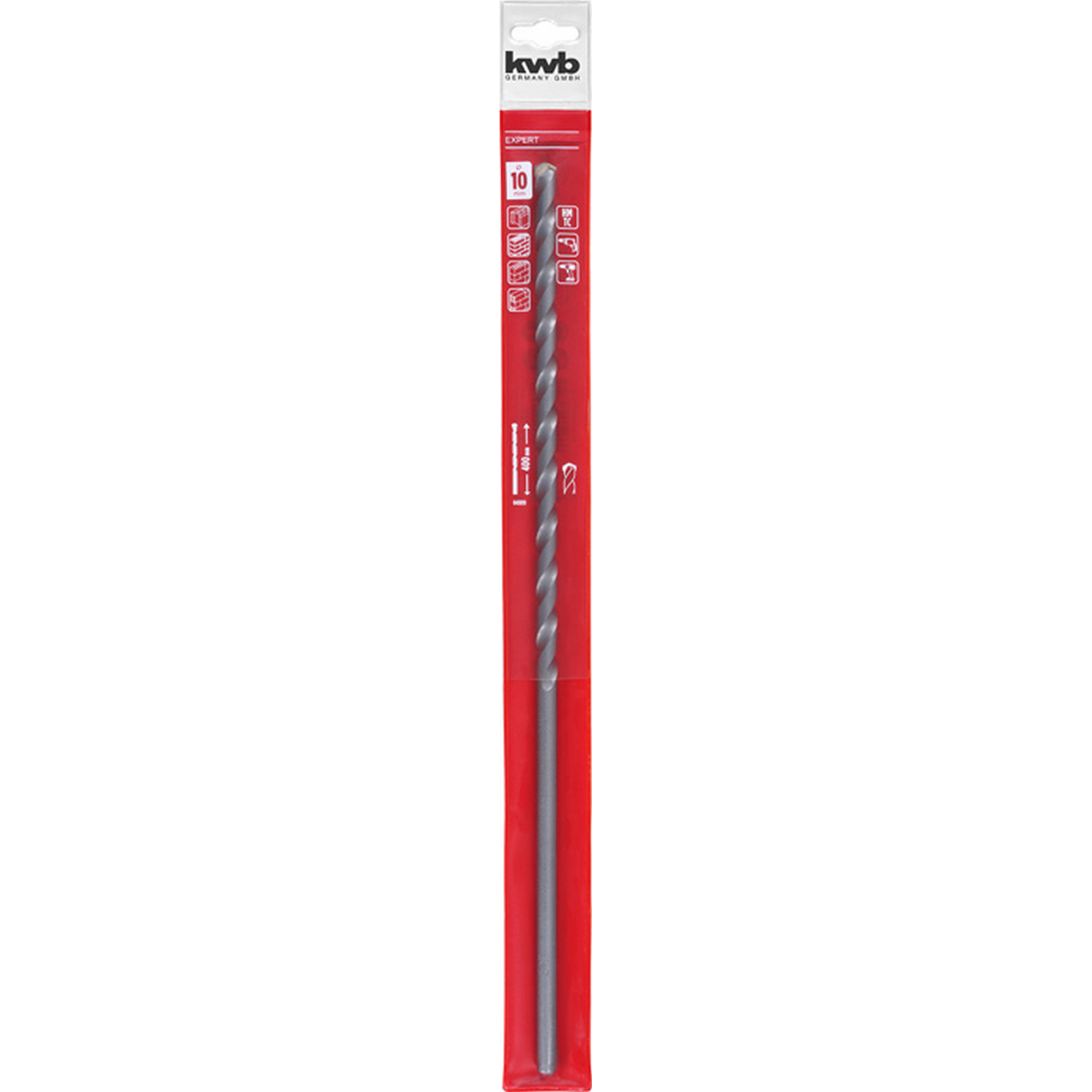 Mauerdurchbruch-Bohrer 'Profi' Ø 10 x 400 mm