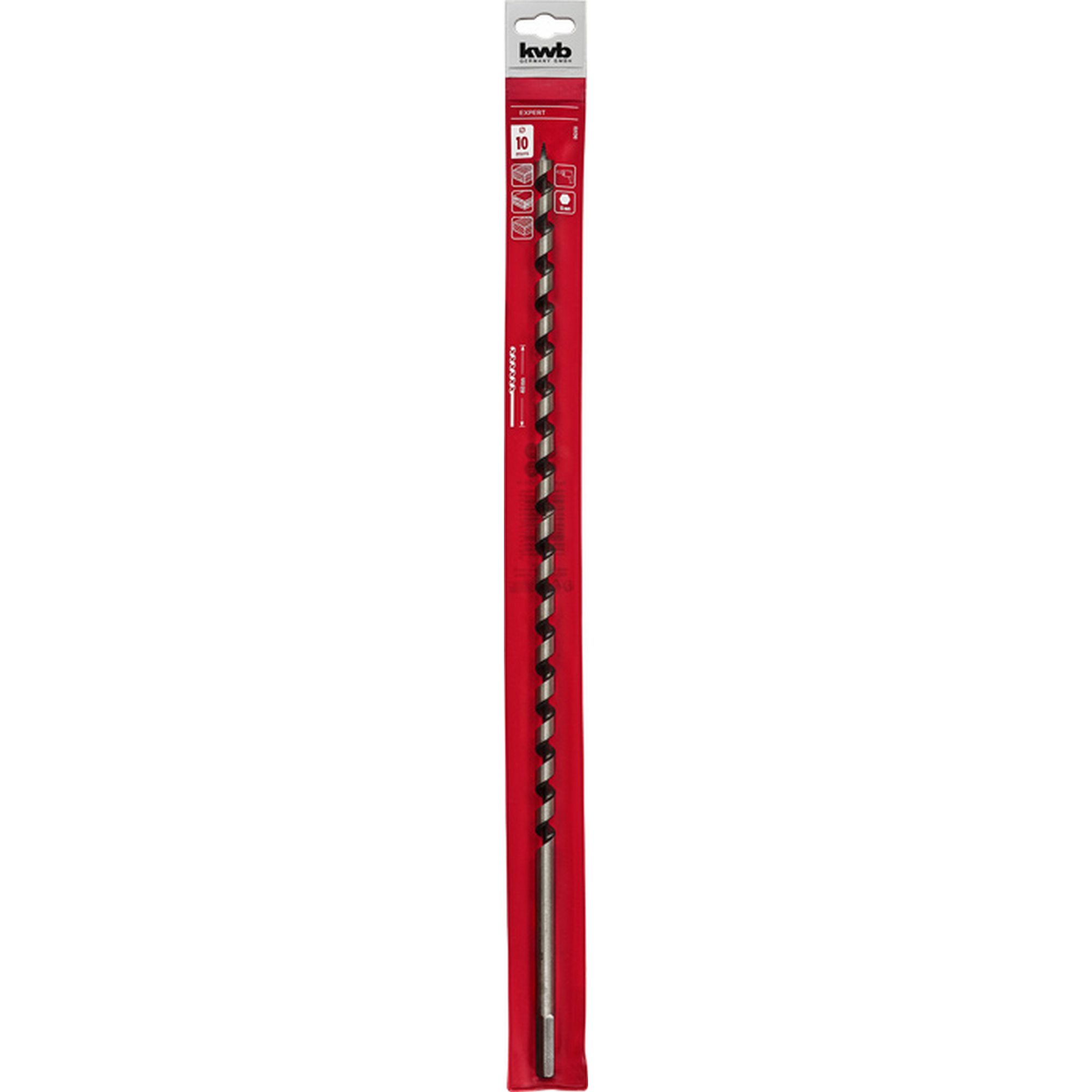 Schlangenbohrer Ø 10 x 460 mm