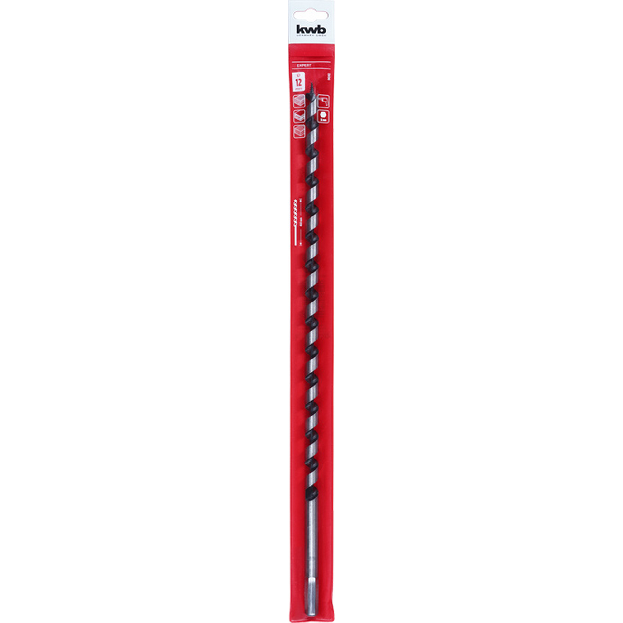 Schlangenbohrer Ø 12 x 460 mm