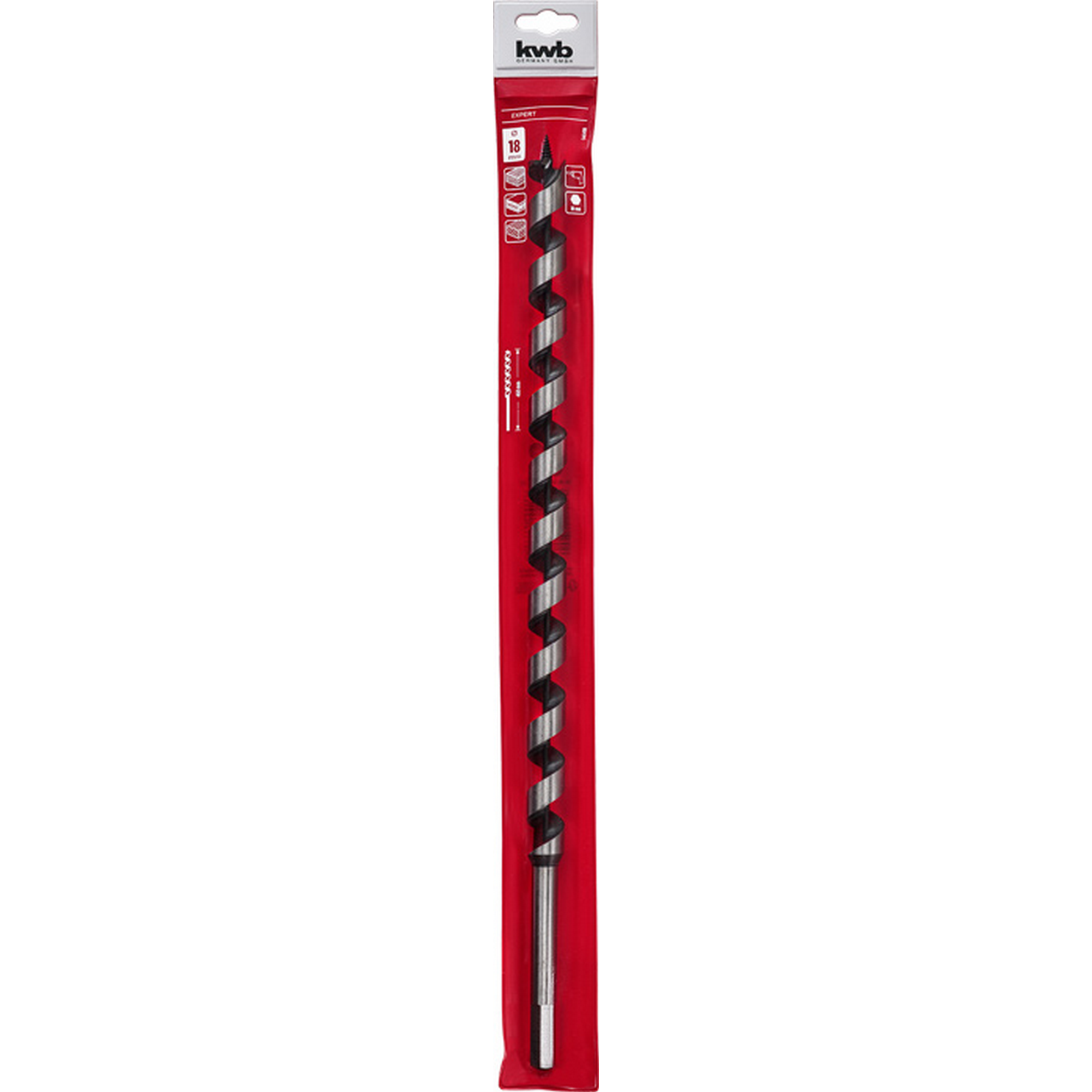 Schlangenbohrer Ø 18 x 460 mm