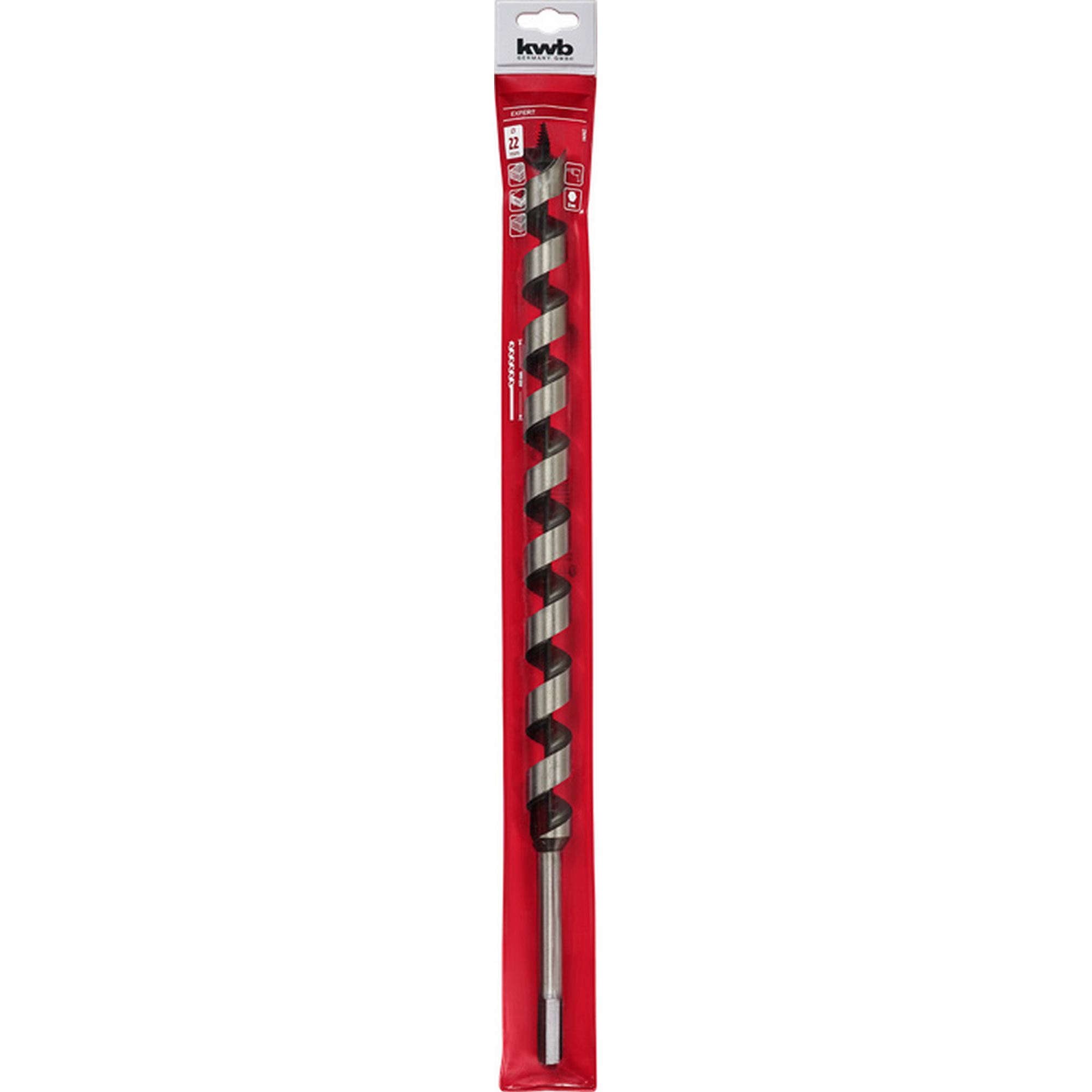 Schlangenbohrer Ø 22 x 460 mm
