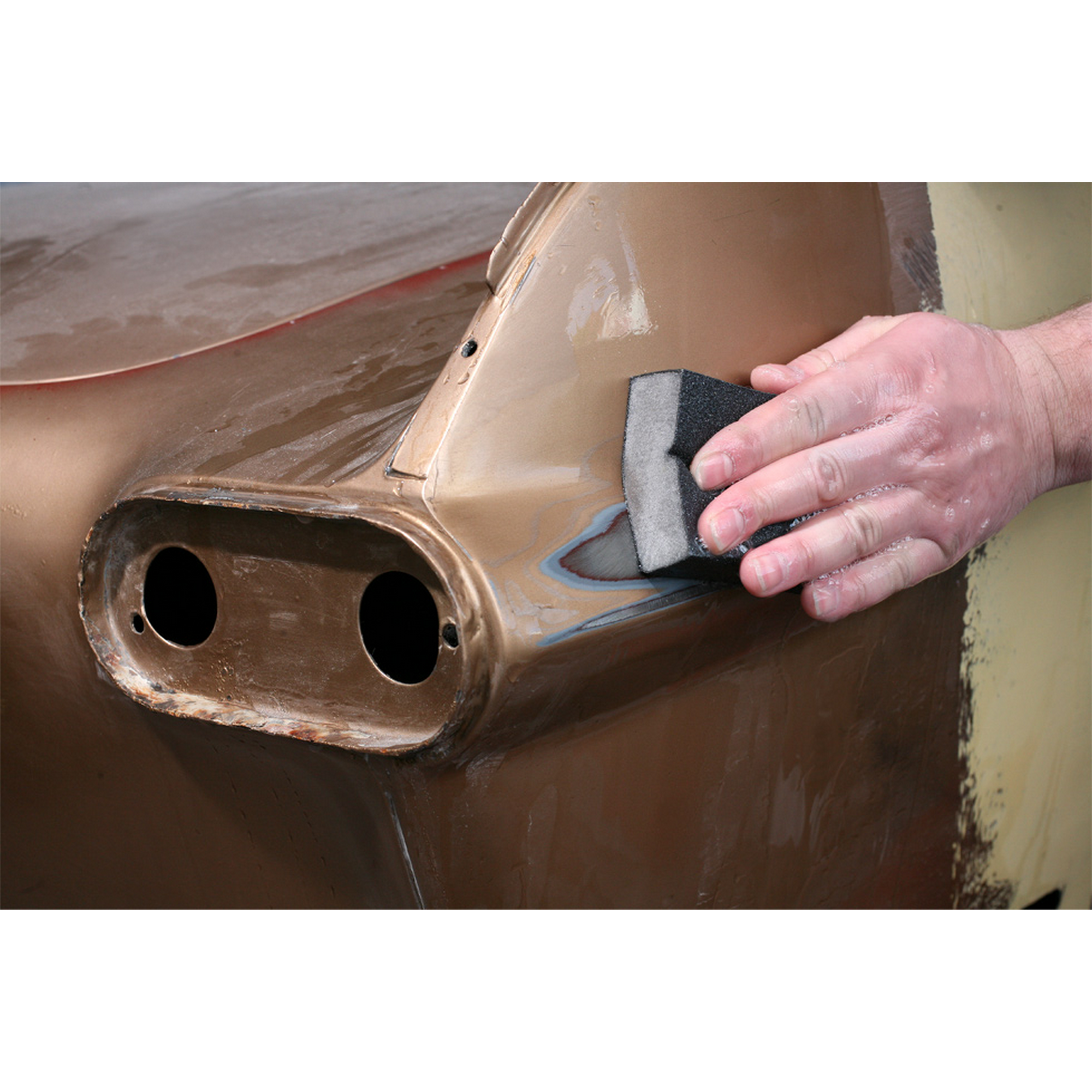 Schleifschwamm 'Auto-Schleifix' 70 x 100 x 26 mm fein