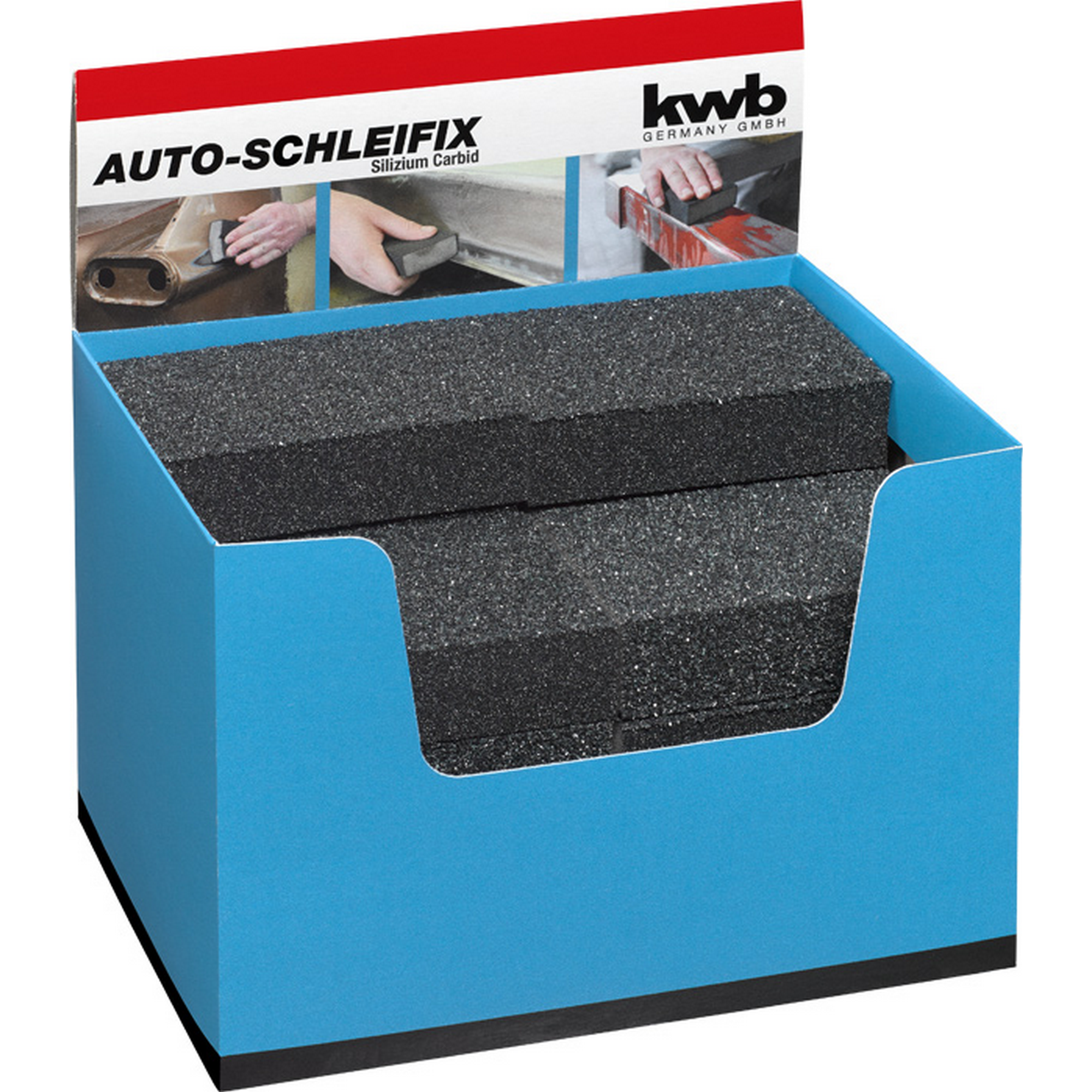 Schleifschwamm 'Auto-Schleifix' 70 x 100 x 26 mm mittel/grob