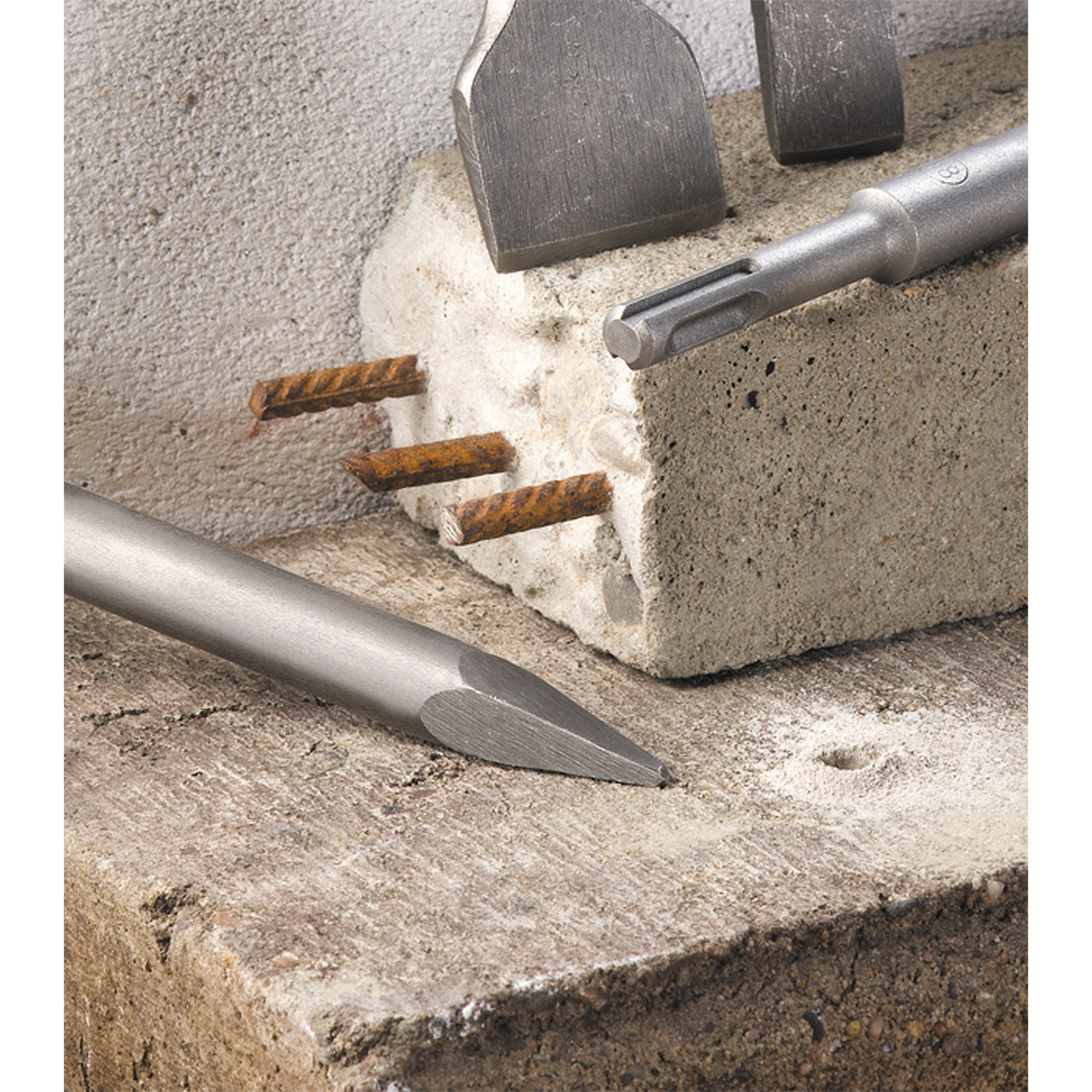 Hammerbohrersatz SDS-plus 6-teilig