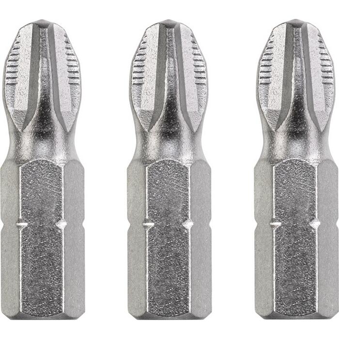 Bild von kwb Bits 'Industrial Steel' PH2 25 mm 3 Stück