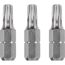 Bits 'Industrial Steel' T8 25 mm 3 Stück