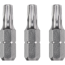 Bits 'Industrial Steel' T8 25 mm 3 Stück