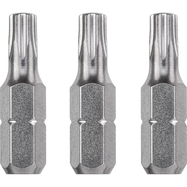 Bild von Bits 'Industrial Steel' T10 25 mm 3 Stück