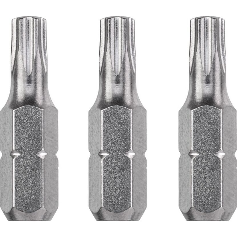 Bits 'Industrial Steel' T20 25 mm 3 Stück