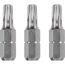 Bits 'Industrial Steel' T25 25 mm 3 Stück