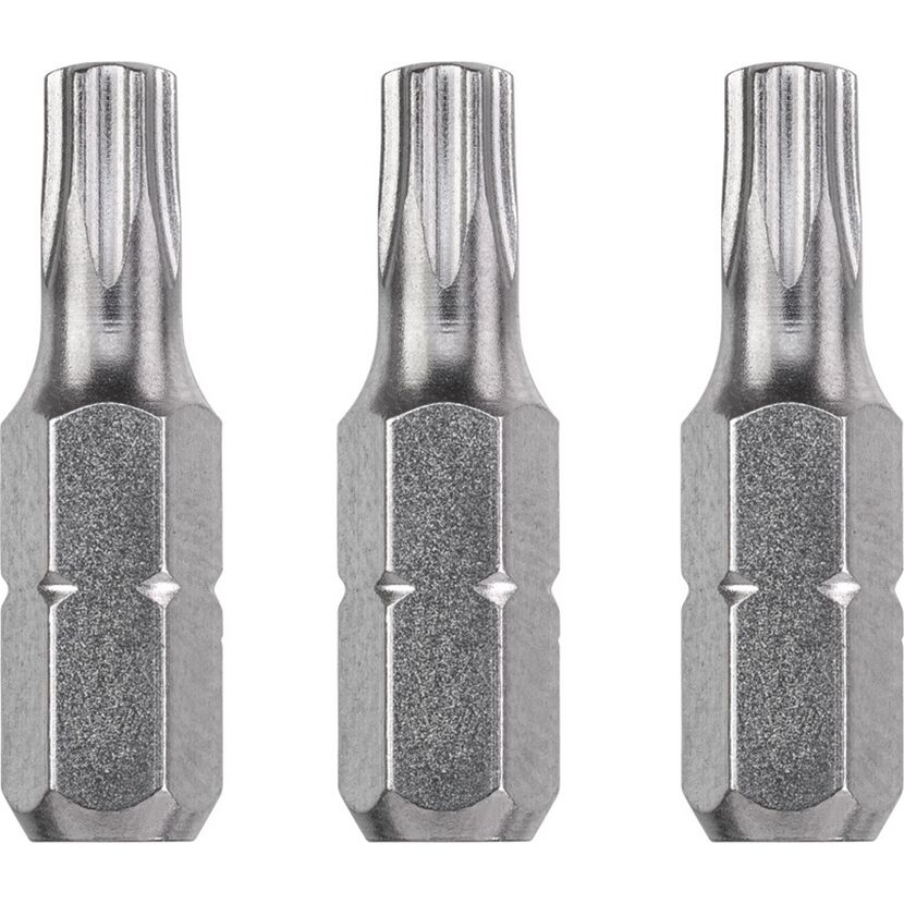 Bits 'Industrial Steel' T25 25 mm 3 Stück