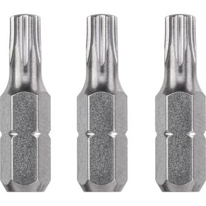 Bits 'Industrial Steel' T25 25 mm 3 Stück