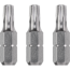 Bits 'Industrial Steel' T25 25 mm 3 Stück