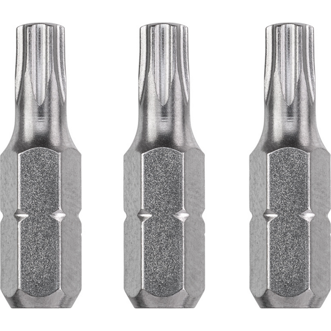 Bild von Bits 'Industrial Steel' T30 25 mm 3 Stück