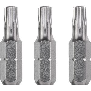 Bits 'Industrial Steel' T30 25 mm 3 Stück