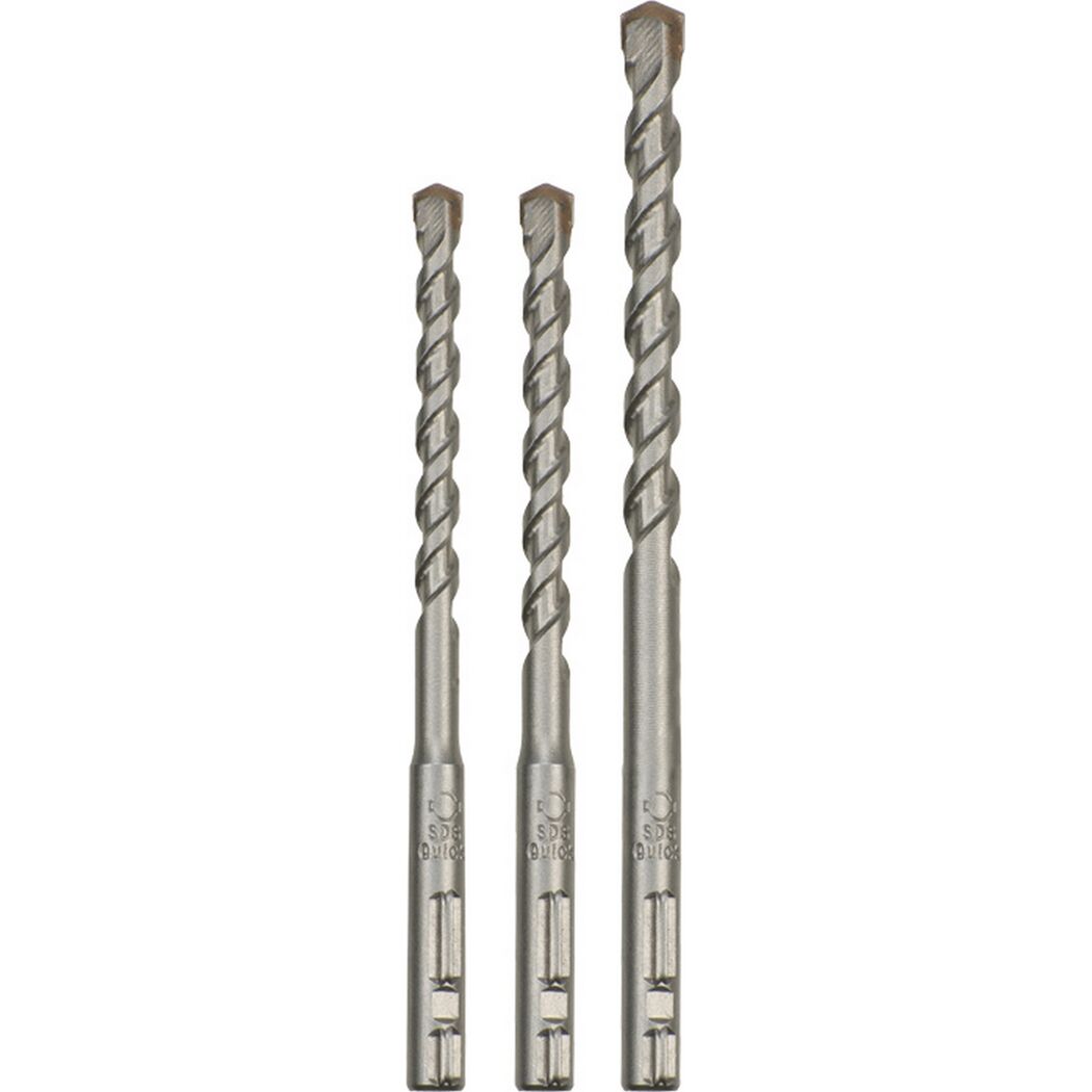 Betonbohrer-Set für Bosch UNEO 5,6,8 mm, SDS Quick Schaft 3 Stück