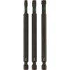 Bits 'Torsion' T25, T30, T40 100 mm 3 Stück