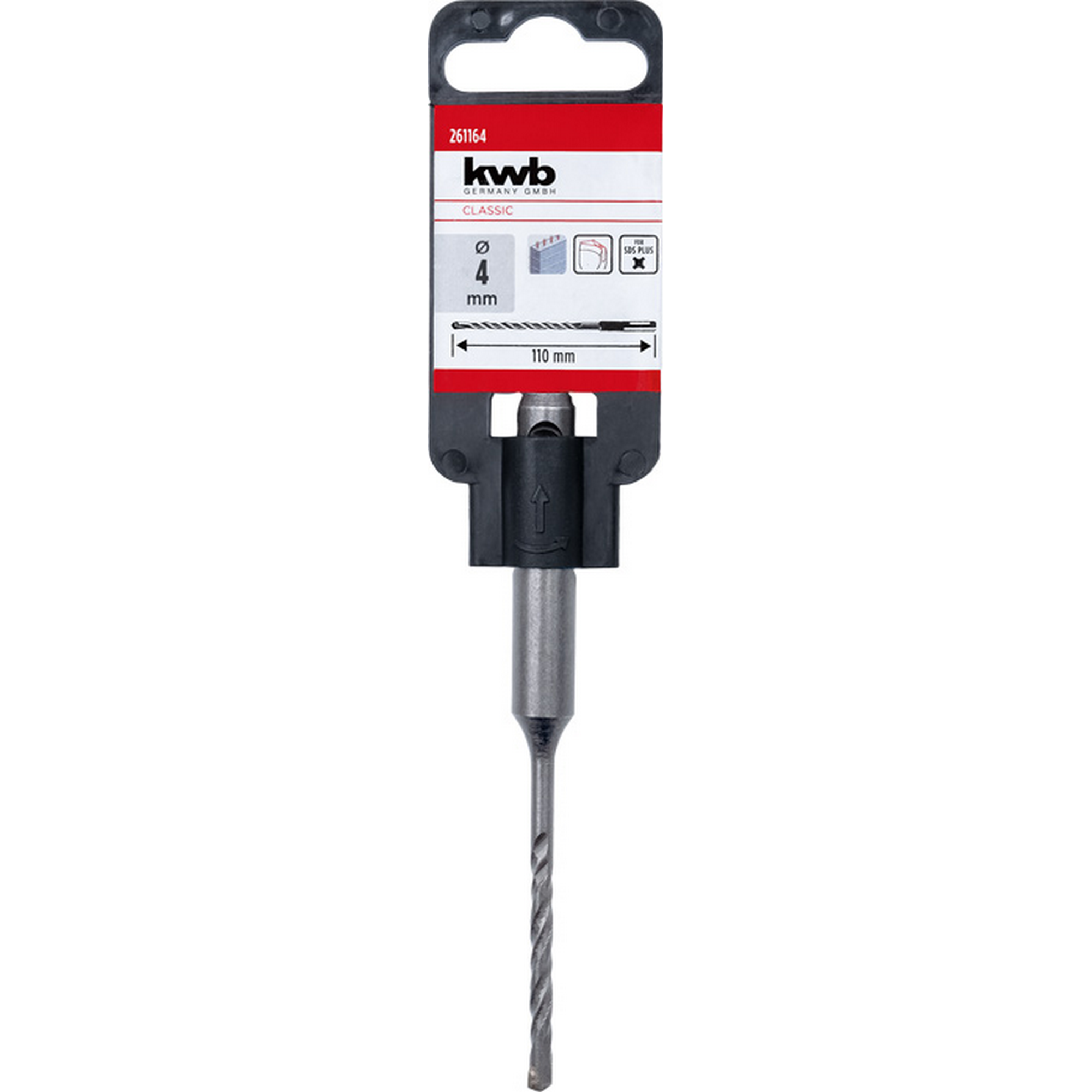 Hammerbohrer 'HB 22' SDS plus Ø 4 x 110 mm