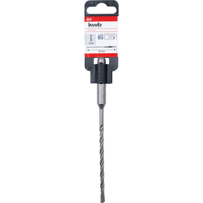 Hammerbohrer 'HB 22' SDS plus Ø 5 x 160 mm