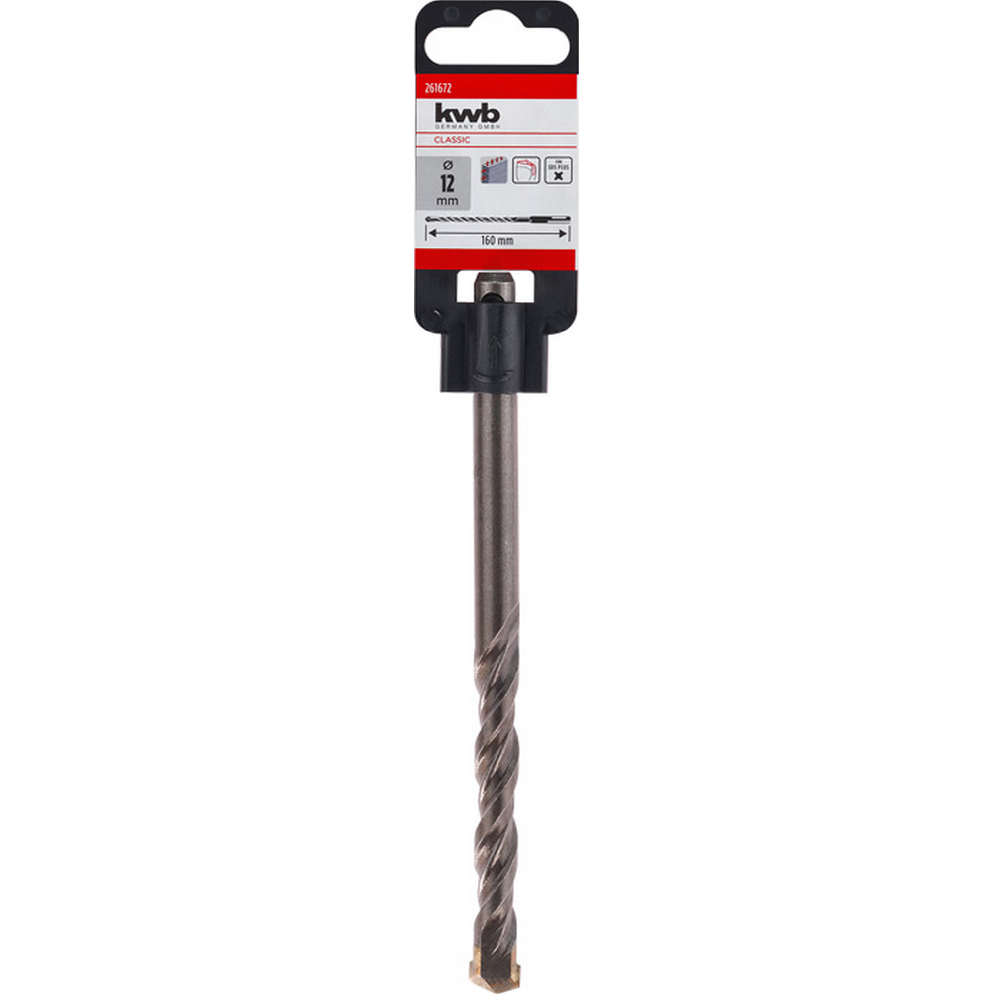 Hammerbohrer 'HB 22' SDS plus Ø 12 x 160 mm