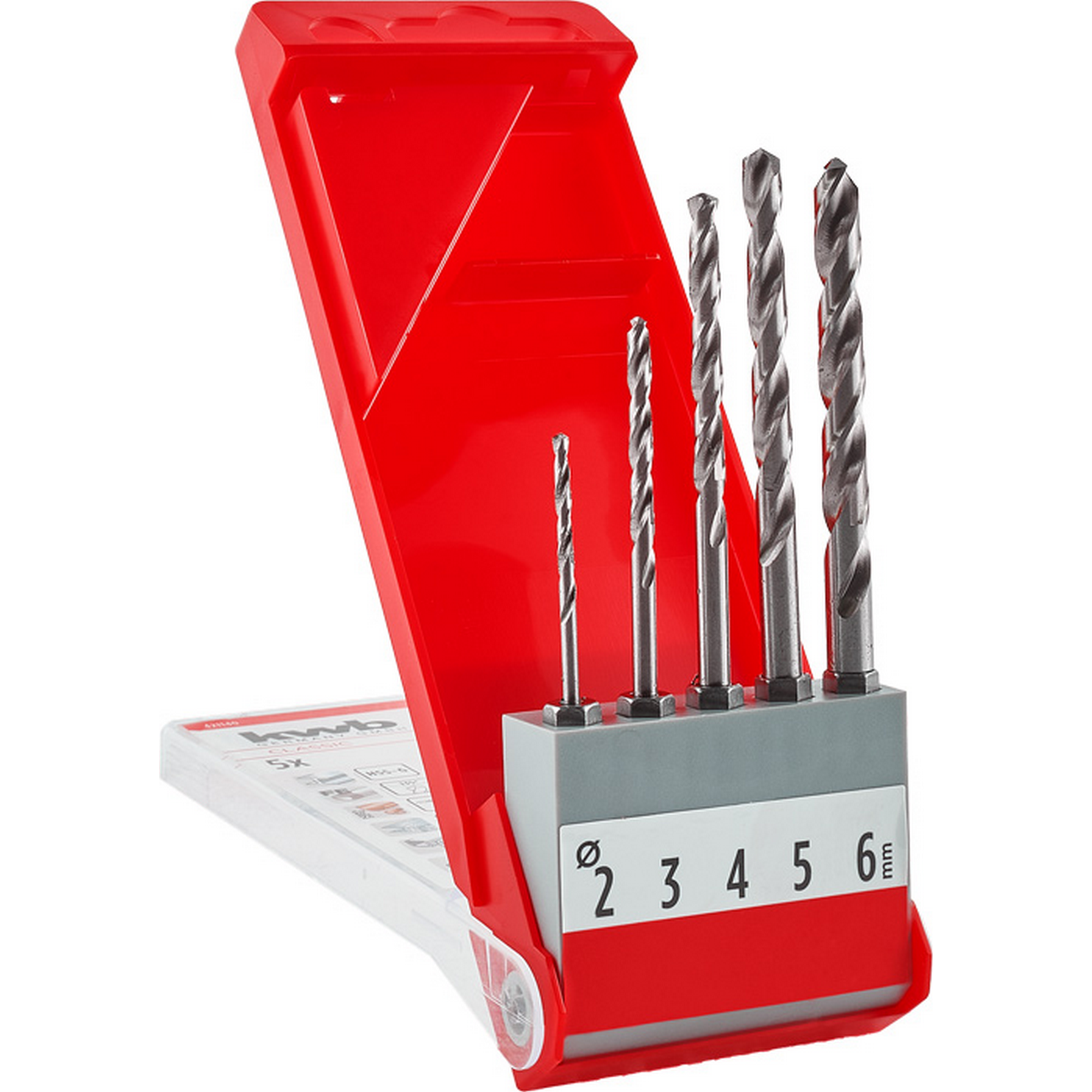 Metallbohrersatz HSS 5-teilig
