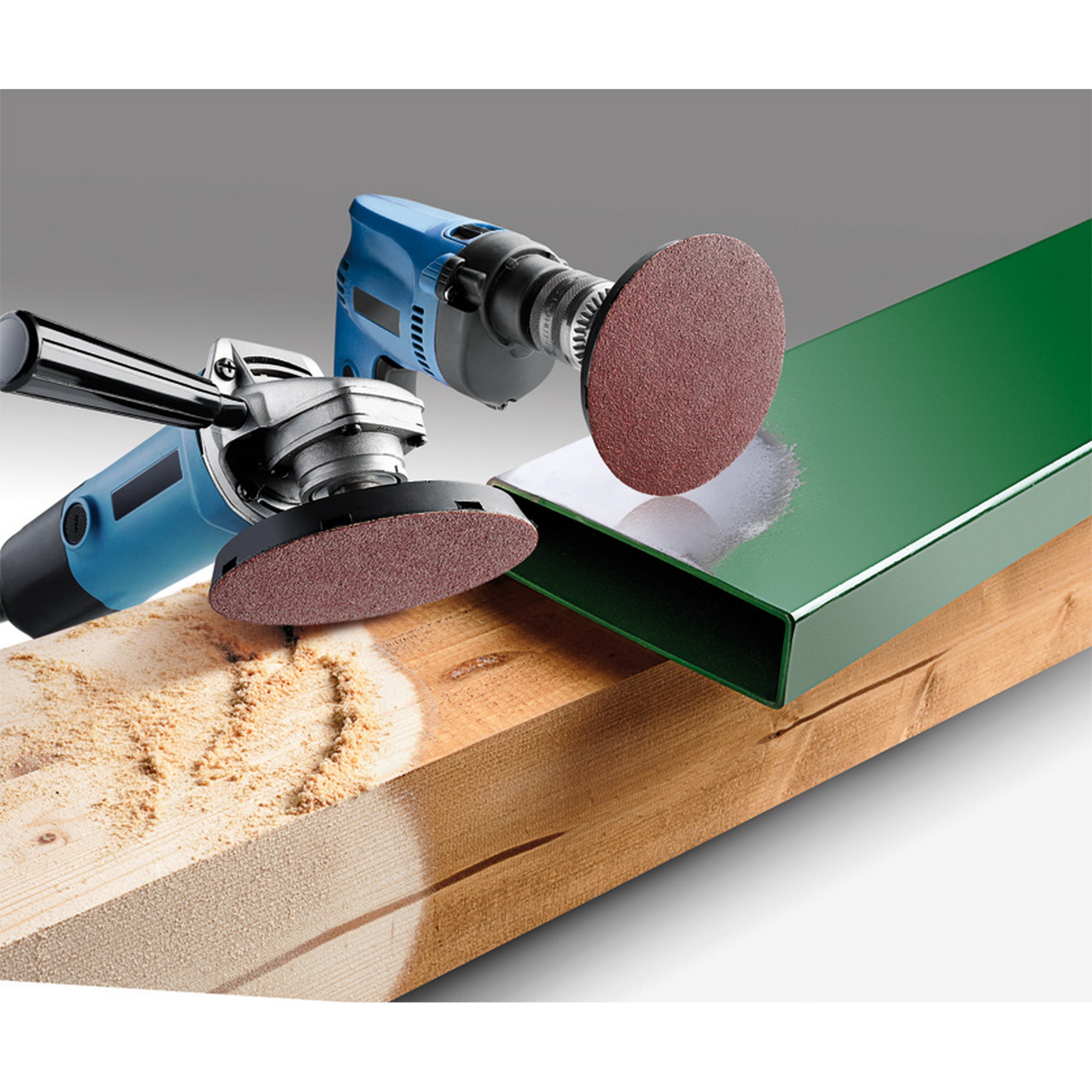 Schleifscheibe 'Quick-Stick' Ø 125 mm K120 5 Stück