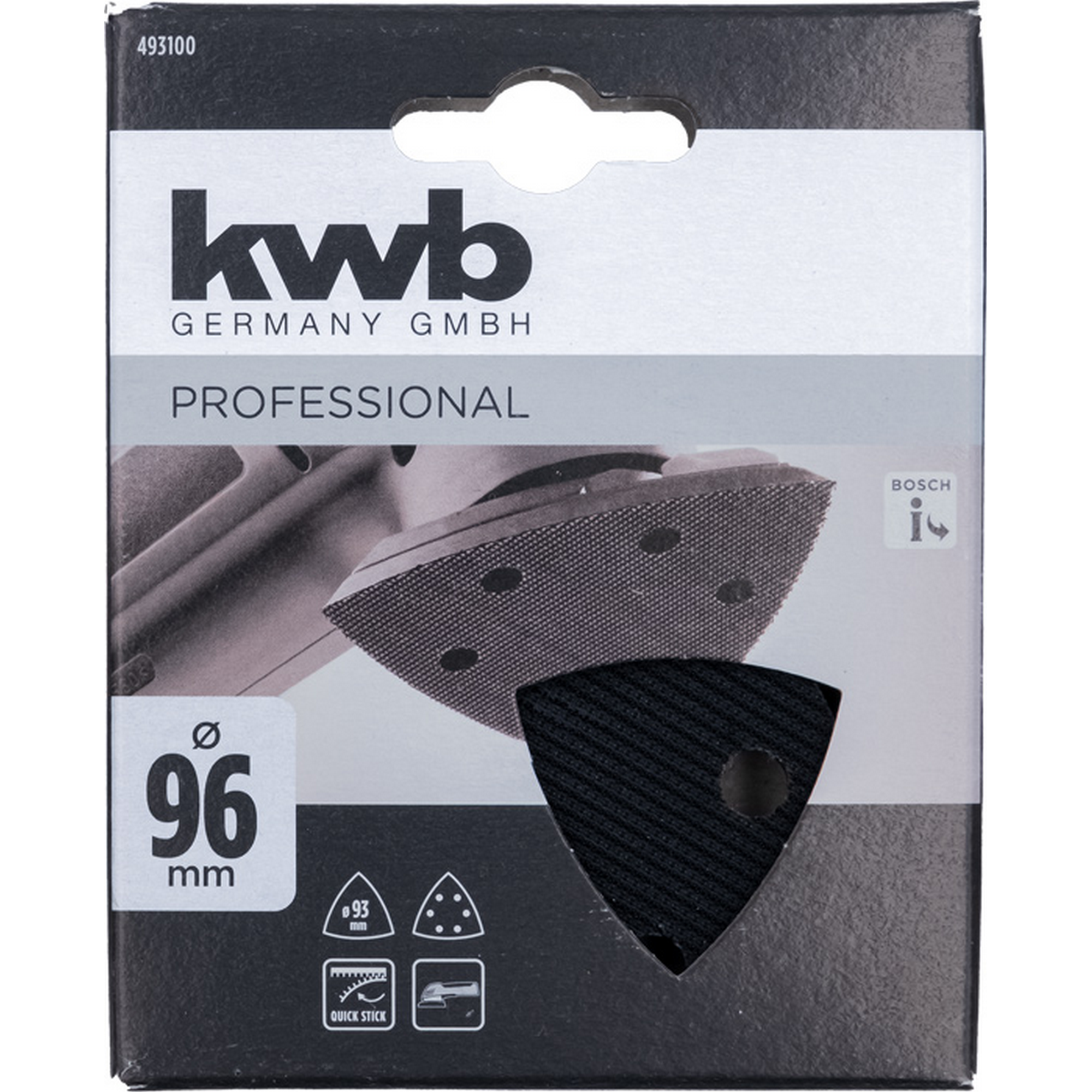 Haftstützteller 'Quick-Stick' gelocht Ø 96 mm