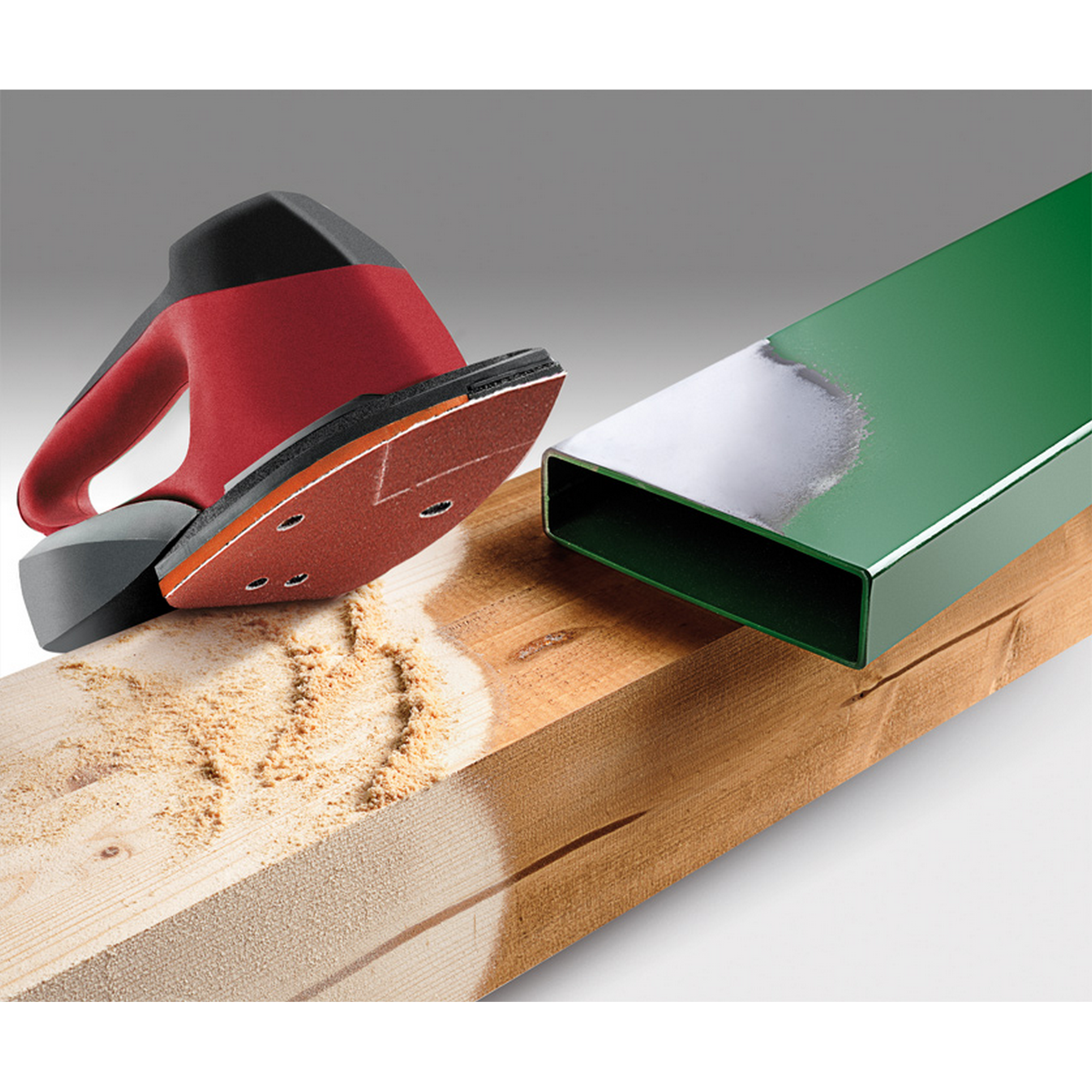 Schleifdreieck 'Quick-Stick' 96 x 136 mm K80 5 Stück