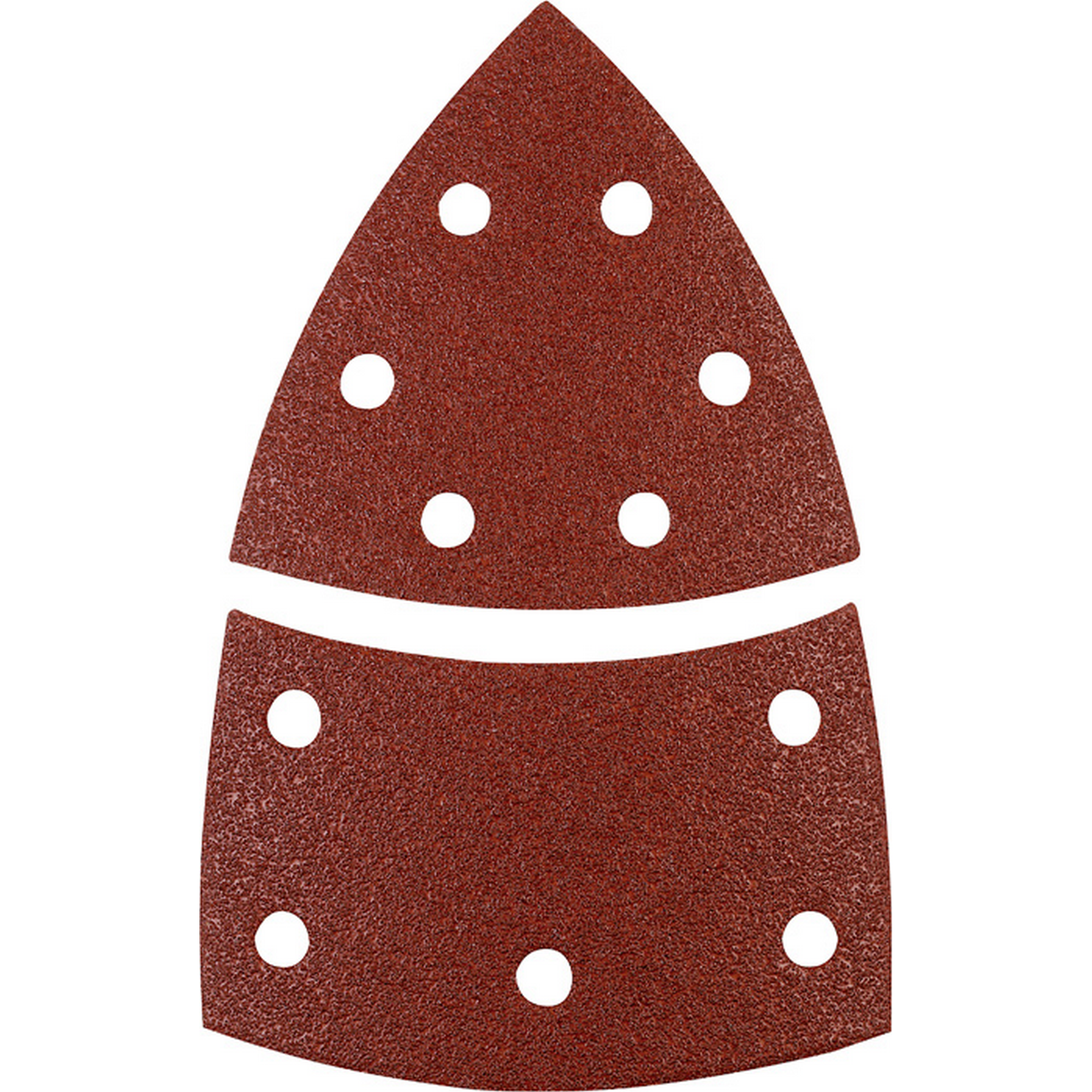 Schleifdreieck 'Quick-Stick' 93 x 100 mm K40 5 Stück