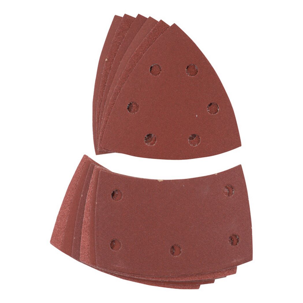 Schleifdreieck 'Quick-Stick' 93 x 100 mm K60/120/180 12 Stück
