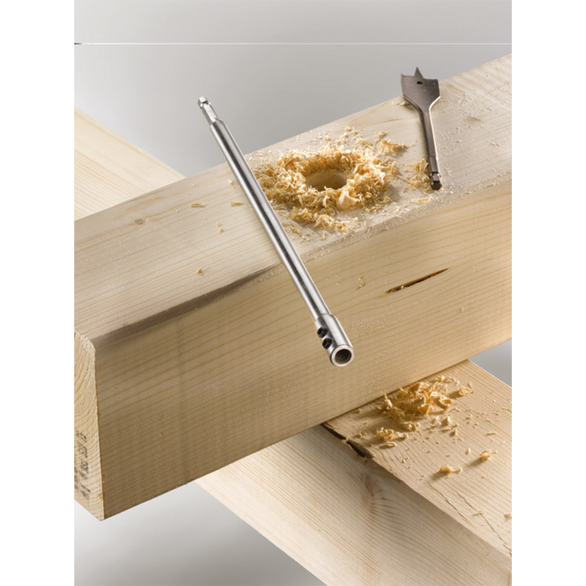 Verlängerung für Flachfräsbohrer 300 mm