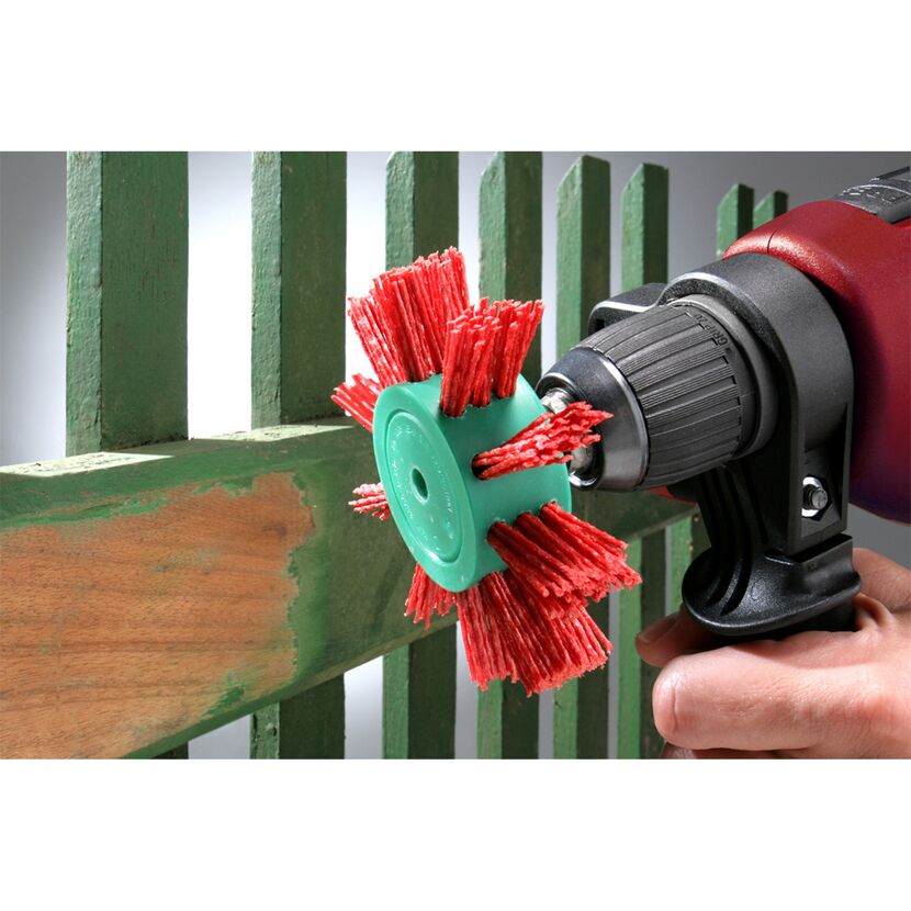 Nylon-Fächerbürste Ø 100 mm