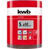 Schleifrolle 'Holz & Metall' K80 93 mm x 5 m
