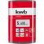 Schleifrolle 'Holz & Metall' K120 93 mm x 5 m