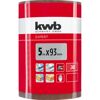 Schleifrolle 'Holz & Metall' K240 93 mm x 5 m