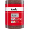 Schleifrolle 'Holz & Metall' K80 115 mm x 5 m