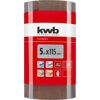 Schleifrolle 'Holz & Metall' K240 115 mm x 5 m