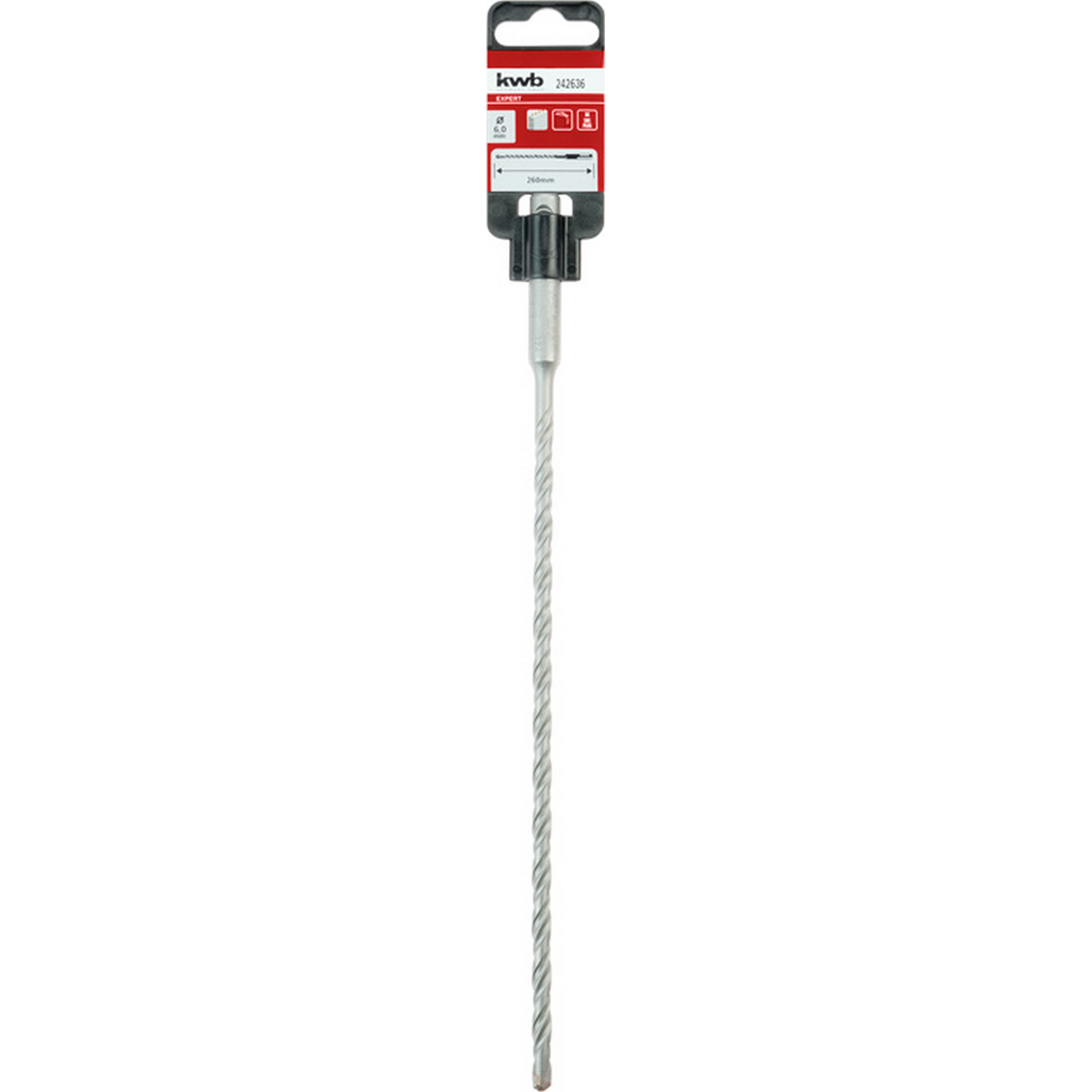 Hammerbohrer 'HB 44' SDS plus Ø 6 x 260 mm