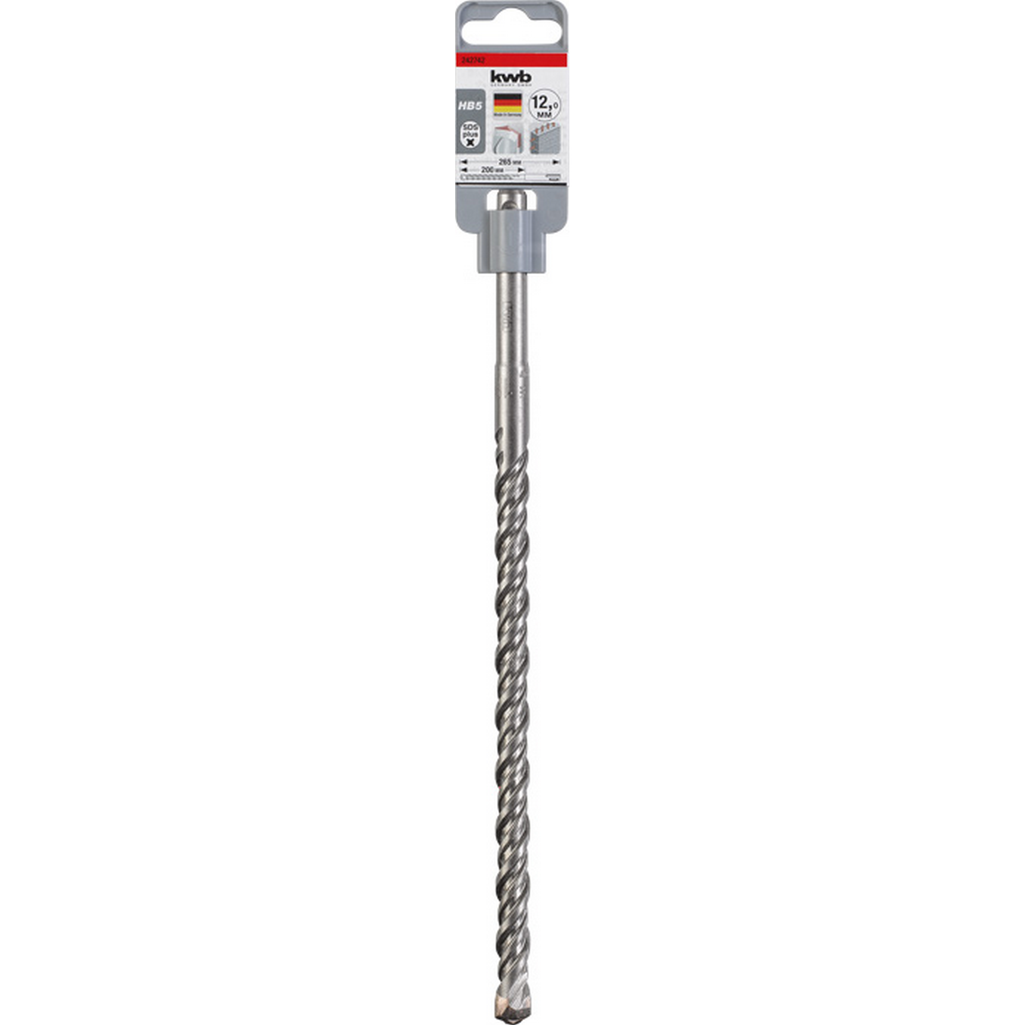 Hammerbohrer 'HB 5' SDS plus Ø 12 x 265 mm