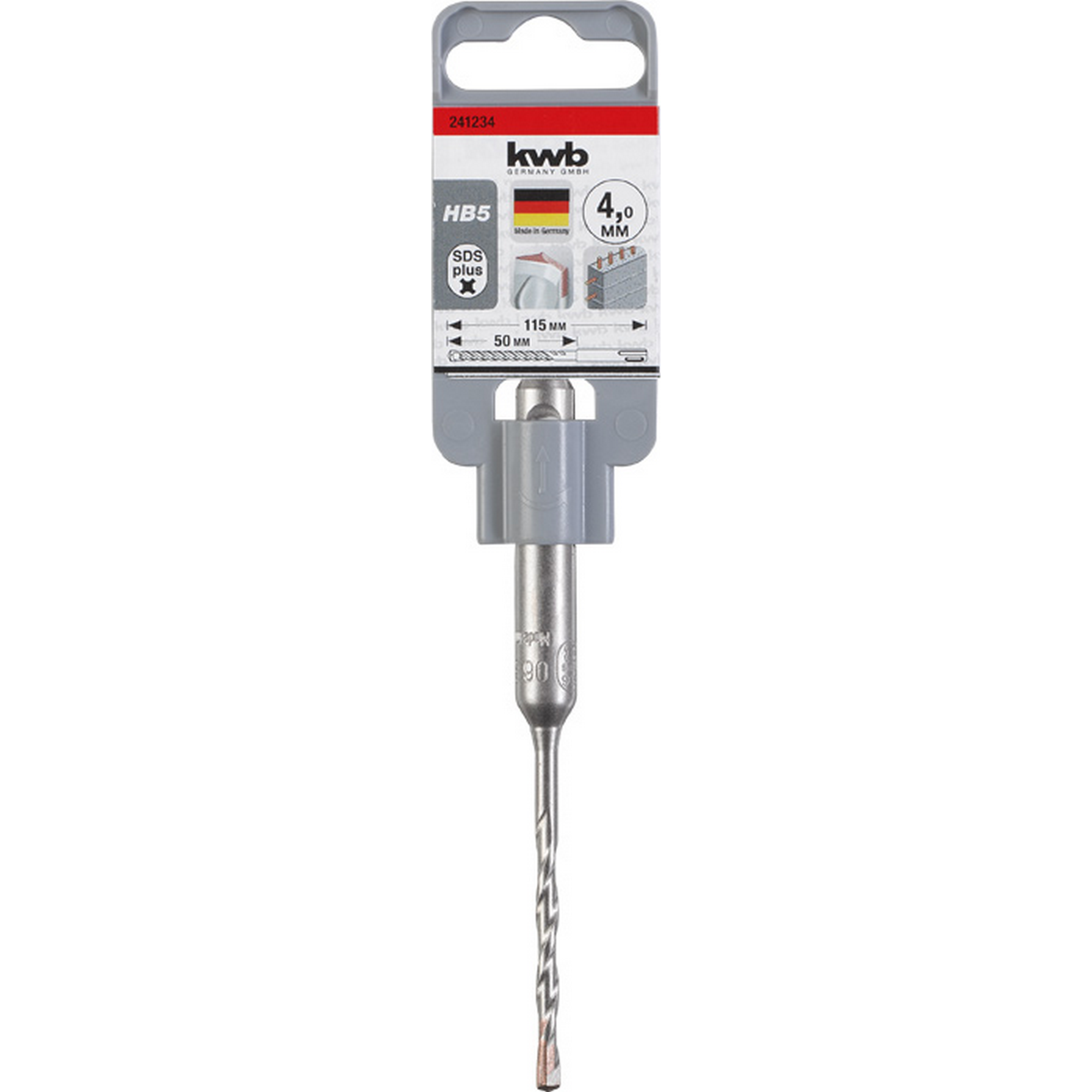 Hammerbohrer 'HB 5' SDS plus Ø 4 x 115 mm