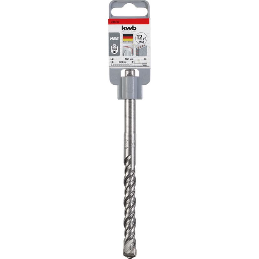 Hammerbohrer 'HB 5' SDS plus Ø 12 x 165 mm