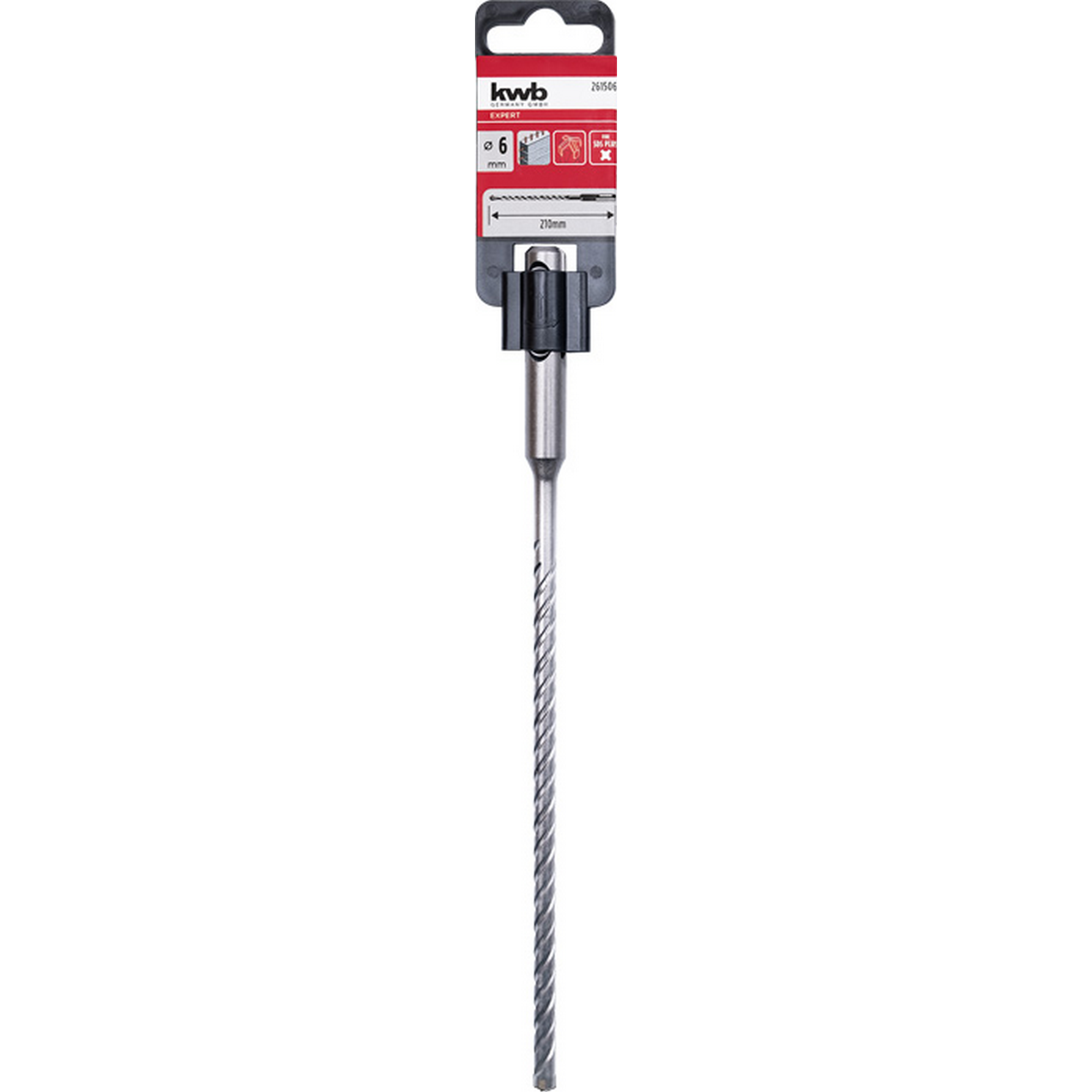 Hammerbohrer 'Cross-Tip' SDS plus Ø 6 x 210 mm