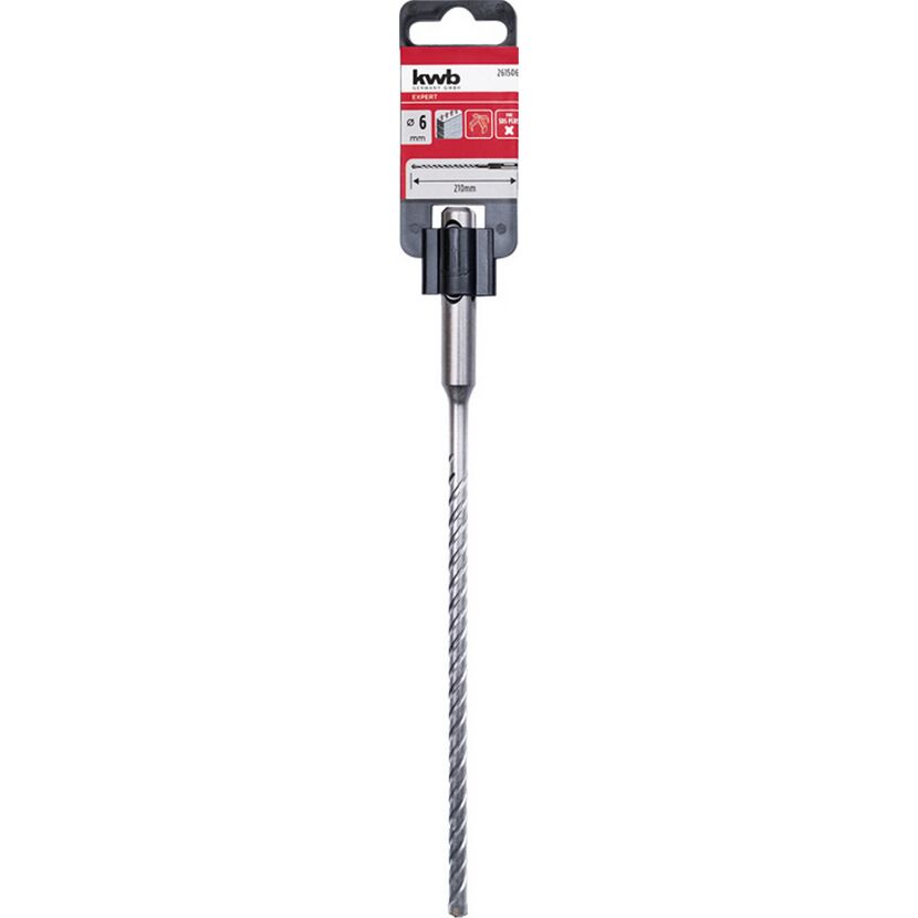 Hammerbohrer 'Cross-Tip' SDS plus Ø 6 x 210 mm