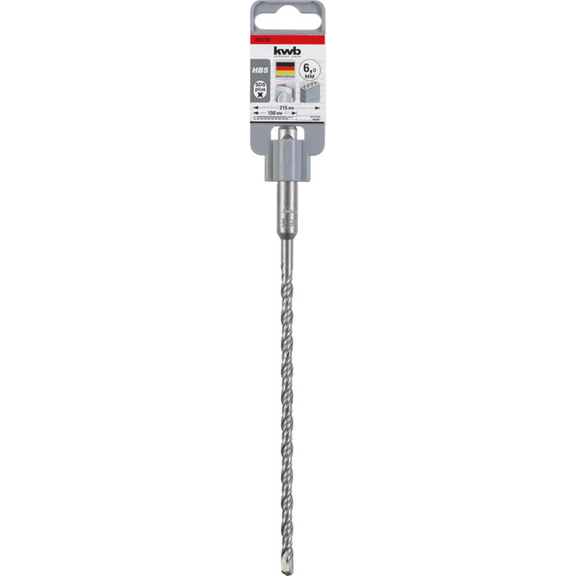 Hammerbohrer 'HB 5' SDS plus Ø 6 x 215 mm