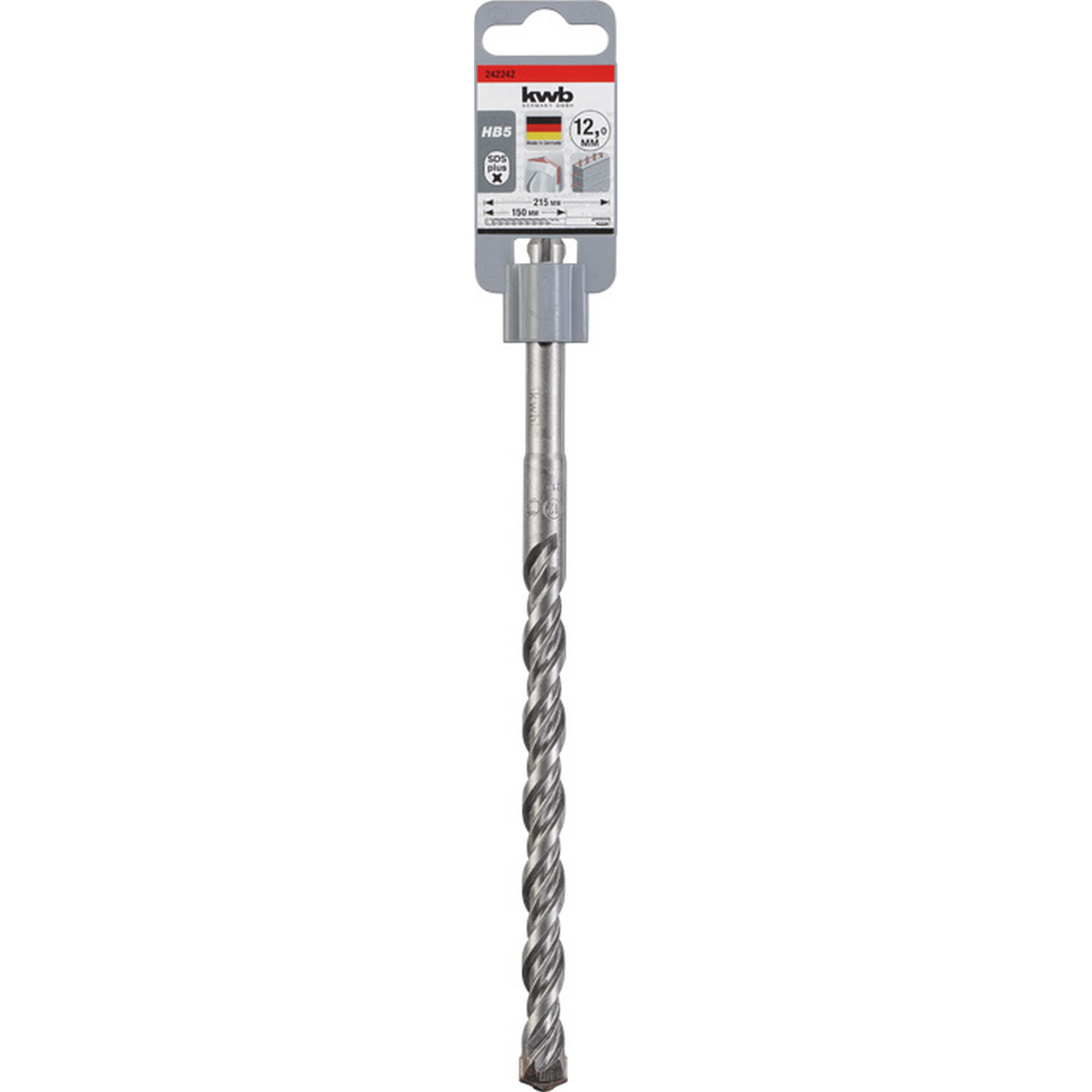 Hammerbohrer 'HB 5' SDS plus Ø 12 x 215 mm