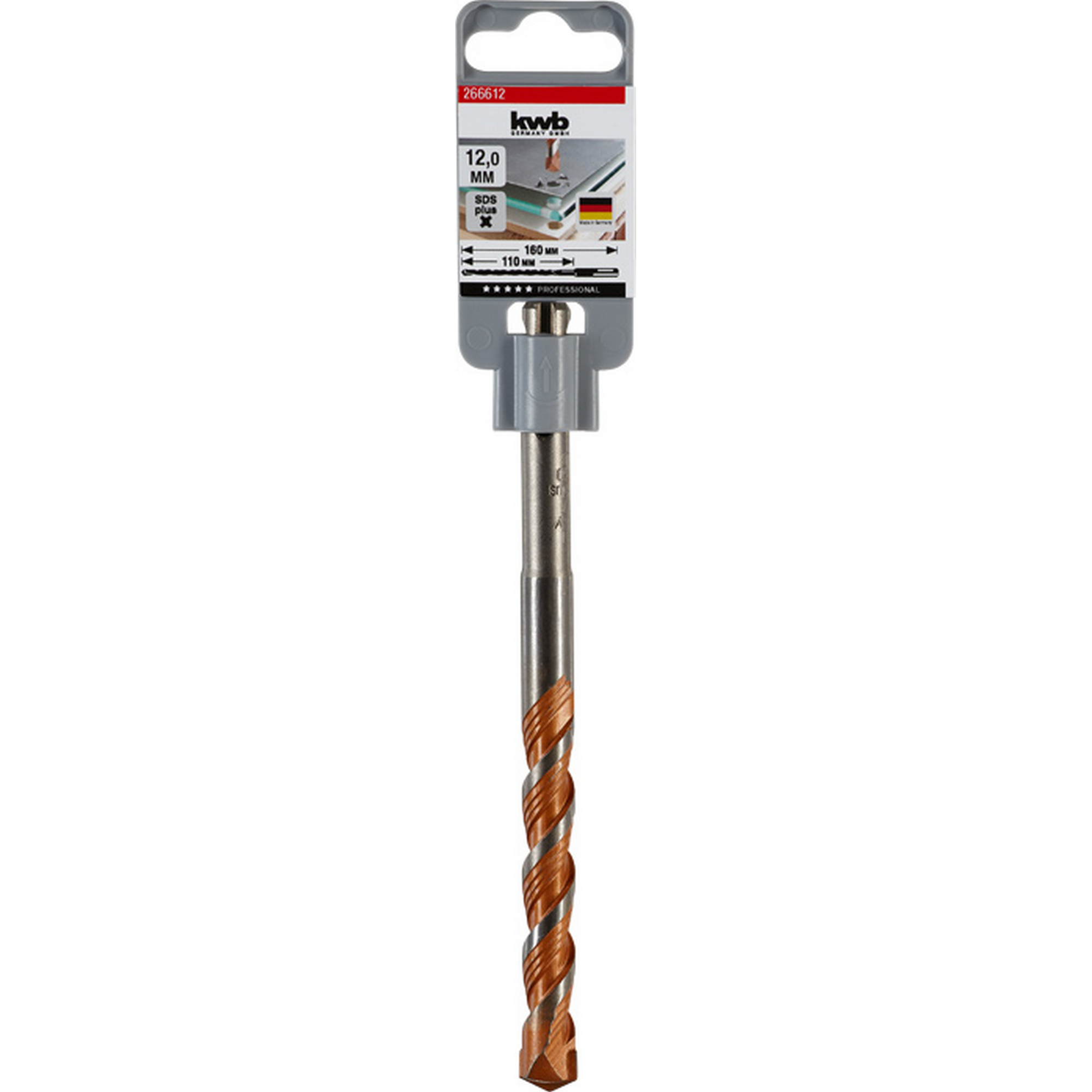 Allzweckbohrer 'Easy Cut' SDS plus Ø 12 x 160 mm