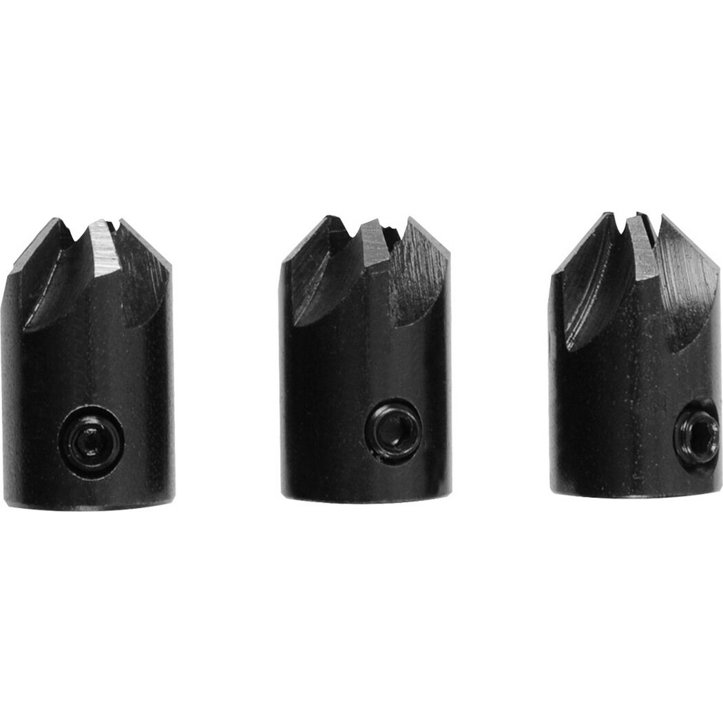 Aufstecksenker Ø 4-6 mm 3-teilig